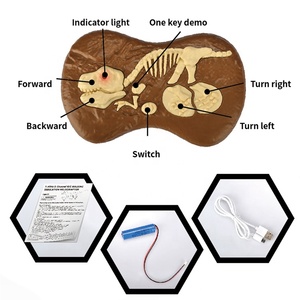 RC toy Ebay simula Infrared RC Spray Dinosaur Lights giocattoli musicali telecomando dinosaur toy set - Product Image 4