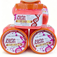 Alpha Arbutin Sugar Body Scrub 650g Exfoliator Brightening Moisturizing Body Exfoliating Scrub Multiple Fragrances Skin Care
