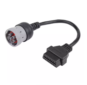 <span class=keywords><strong>Cable</strong></span> de Diagnóstico J1939 Personalizado Directo de Fábrica, 9 Pines/6 Pines a 16 Pines, <span class=keywords><strong>Cable</strong></span> OBD para Camiones Pesados - Product Image 4