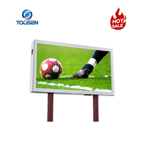 Panneau publicitaire LED extérieur étanche IP65 P8 P10, mur vidéo sur pied, haute luminosité, personnalisable, résolution 8K
