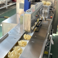 Machine d'emballage sous film rétractable automatique Boyi 200 pièces/min, équipement d'emballage sous film rétractable de qualité alimentaire à vendre - Nouilles instantanées, biscuits, pain