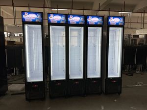 Congelador Comercial con Puerta de Vidrio, Refrigerador Exhibidor, Congelador Vertical Delgado RB-380H, Refrigeradores Exhibidores RB- - Product Image 3