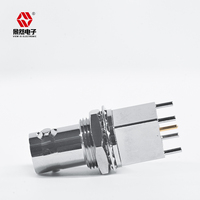 Conector RF Hembra BNC VIEWIS-BNC-KYE de VIEW IS ELECTRONIC, 1P Recto, Montaje en PCB, Clasificación IP53, Conexiones de Cable