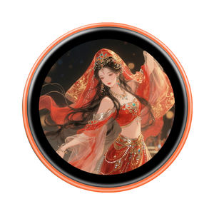 Pantalla Digital de Fotos y Vídeos de 1.85'', Artículos Electrónicos, Insignia Digital Inteligente, Pantalla HD, Regalo para Fanáticos del Anime y <span class=keywords><strong>Manga</strong></span>, Regalo para el Día de San Valentín - Product Image 4