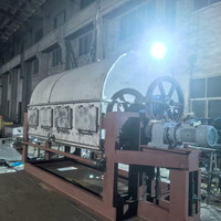 Machine à flocons de tambour rotatif à séchage actif pour amidon de manioc et jus de pomme de terre