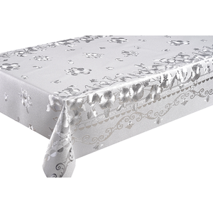 Nappe de table épaisse, <span class=keywords><strong>or</strong></span> ou argent, tissu en plastique et Polyester, couleur unie - Product Image 1