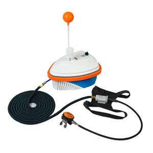 Equipo de Snorkel Unisex-LY700 y LY450, Aparato de Respiración de Aire Impermeable de Nailon Ecológico para <span class=keywords><strong>1</strong></span> o 2 Buzos - Product Image 2