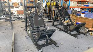 Máquina Combinada de <span class=keywords><strong>Prensa</strong></span> de Piernas y Sentadillas con Carga de Discos SK Heavy Duty, Equipo de Fuerza de Acero Q235 de Alta Calidad para Gimnasio - Product Image 6