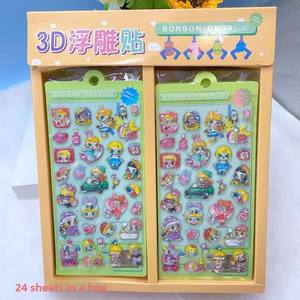 Pegatina Decorativa al por Mayor en Caja Rígida, con Relieve 3D, Impermeable, con Diseño de Dibujos Animados - Product Image 3