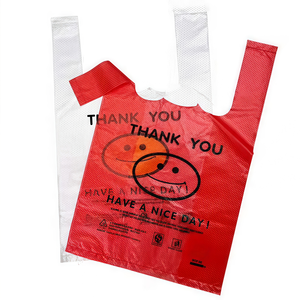 Wholesale Custom Printed Durable Plastic Shopping Bags Personalized Supermarket Bags with Gravure Printing for Exhibition Use