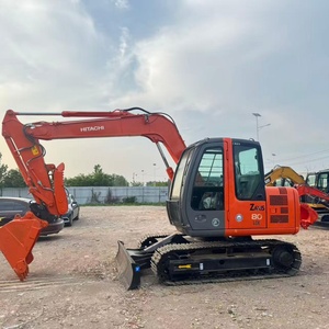 Used Hitachi Zx80 Zx75 Zx120 Zx200 Hydraulic Crawler <b>Excavator</b> Suitable 8ton for Construction HitachiZX70-5A Used Mini <b>Excavator</b> - Product Image 1