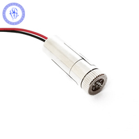 Boîtier en aluminium, Module de diodes Laser 650nm 5V 5mW point rouge 3000mm