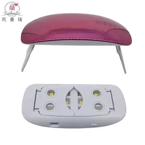Hot Sale Personal Care Nail Suppliers Mini UV LED Nail Lamp 12w For Salon Nail Dryer UV Gel Varnish Curing Hard Gel Extension