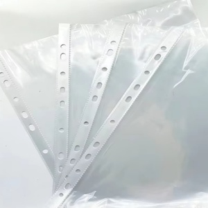 Protector de Hojas A4 Resistente con 11 Orificios, Fundas Transparentes con Superficie Lisa para Archivar en la Oficina o la Escuela - Product Image 1
