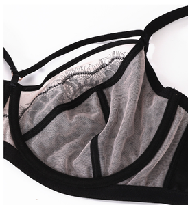 Fabrieksgroothandel hete verkoop hoge kwaliteit draadloze ultradunne comfortabele plus size grote bh volle cup ondergoed - Product Image 3
