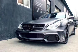 Nouveau kit carrosserie Mercedes-Benz W219 CLS350 CLS500 amélioré style WD : pare-chocs avant et arrière, spoiler, jupes latérales - Product Image 2