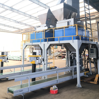 Machine d'emballage de sacs en plastique 20kg 30kg 50kg pour l'emballage d'aliments pour volailles, adaptée aux matériaux à humidité spécifique