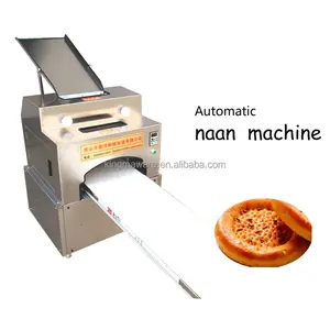 Automatische Naan Chapati Making Machine Maker Naan 304 Rvs Pita Altaar Brood Maken Pizza Forming Machine