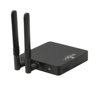 Boîtier TV intelligent Android 9.0 UGOOS AM6B Plus avec processeur Amlogic S922X-J, 4 Go de RAM DDR4, 32 Go de ROM, Wi-Fi 2.4G/5G, LAN 1000M, BT5.0, lecteur multimédia UHD 4K