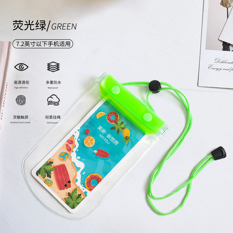 Botón de triple capa de 7,2 pulgadas - verde