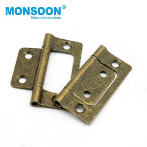 Bisagra de Acero al Carbono para Puerta de Armario, Cierre Suave Hidráulico, Oculta, Niquelada, Silenciosa, Desmontable, Fácil de Instalar - Product Image 1