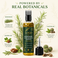 Minyak Penumbuh Rambut Kemasan Khusus Minyak Campuran Rosemary Khusus Minyak Perawatan Rambut 2 Aplikasi Dapat Diganti Sesuka Hati