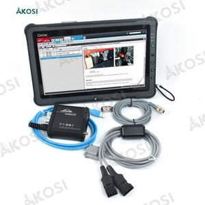 Tablette Getac F110 prête à l'emploi + câble de diagnostic pour chariot élévateur Linde Canbox-bt 3003652501 pour outils de diagnostic Linde Bt Auto Scanner - Product Image 1