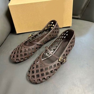 Nuevos Zapatos Planos de Mujer con Malla Calada Estilo Mary Jane, Versátiles, Transpirables y Modernos - Product Image 5