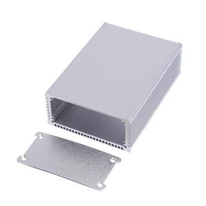 EBM Amplifier Box Extruded Aluminum Alloy Case Custom PCB Powder Coated Extrusion Electronic Power Amplifier <b>Enclosure</b> IP54 - Product Image 6