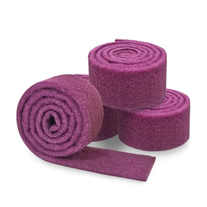 Thickened Diamond Abrasive Scouring Pad Rectangle Solid Color Dishcloth Pot Scrubber Rust Remover Cuttable - Product Image 4