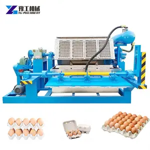 Çin fabrika toptan yumurta tepsisi plastik makine 4000 adet/saat japonya yumurta tepsisi makinesi atık kağıt hamuru