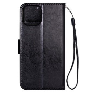 Pour Iphone 11/11 Pro/11 Pro max Soft TPU Couverture Arrière Fente Pour Carte Portefeuille Flip Étui En Cuir PU - Product Image 3