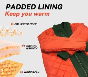 Chaqueta Bomber Casual con Logotipo Personalizado 2025, Estilo Lavado, Talla XS, con Cierre y Bolsillos, Ropa Urbana de Alta Calidad para Hombre y Mujer - Product Image 6