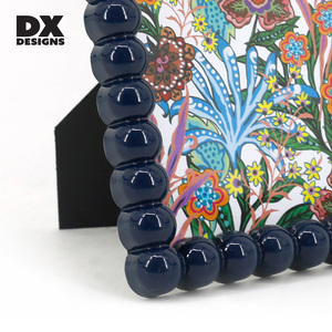 DX thiết kế Trung Quốc trang trí nội thất bán buôn hiện đại hình ảnh đơn giản Thiết kế mới màu đen hạt gỗ khung ảnh cho trang trí nội thất - Product Image 4