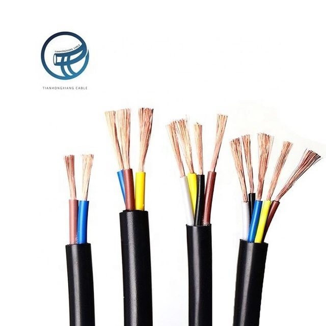 Royal Cord Flexible Stranded Industrial Cable 4-16 Core 0.75-2.5mm Copper PE Insulated PVC Jacket Low Voltage 450V Welding