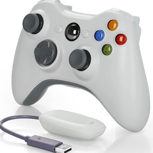 จอยสติ๊กเกมไร้สาย 2.4G สำหรับ Microsoft Xbox 360 พร้อมตัวรับสัญญาณสำหรับพีซี - Product Image 5