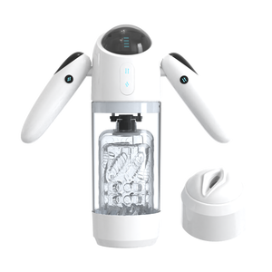 Multi-Speed <span class=keywords><strong>Automatic</strong></span> Realistic Vaginal Teleskop Schub Rotation Männliche Masturbation Cup Sexspielzeug für Männer - Product Image 1