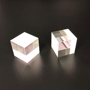Prisma de Divisão de Luz <span class=keywords><strong>BK7</strong></span> Zhihui Jun Pequeno Triangular de Vidro Semi-transparente Semi-reflexivo Fabricante de Fonte Óptica - Product Image 5