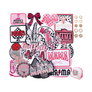 Toppe a tema occidentale per il mestiere di <span class=keywords><strong>mamma</strong></span> per il mestiere di <span class=keywords><strong>mamma</strong></span> 32 pz Set di toppe in ferro per <span class=keywords><strong>mamma</strong></span> Cowgirls <span class=keywords><strong>abbigliamento</strong></span> borse abiti-per la festa della <span class=keywords><strong>mamma</strong></span> - Product Image 1