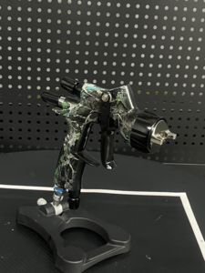 <span class=keywords><strong>Pistolet</strong></span> de pulvérisation HVLP NOUVEAU TYPE 1.3mm Buse UNIQUE Outil de <span class=keywords><strong>peinture</strong></span> de voiture automatique Bon 600ml Article No.LYH-8800A - Product Image 2