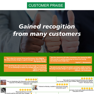 Biến tần vi mô <span class=keywords><strong>Gird</strong></span> Tie 1600W 2000W 2250W, biến tần vi mô nối lưới cho hệ thống năng lượng mặt trời gia đình, sóng sin thuần túy - Product Image 5