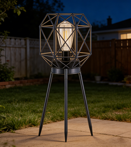 <span class=keywords><strong>Lampe</strong></span> <span class=keywords><strong>de</strong></span> <span class=keywords><strong>jardin</strong></span> multifonctionnelle en métal, projection d'ombres époustouflante, décoration solaire pour patio, éclairage <span class=keywords><strong>de</strong></span> pelouse et <span class=keywords><strong>de</strong></span> chemin - Product Image 6