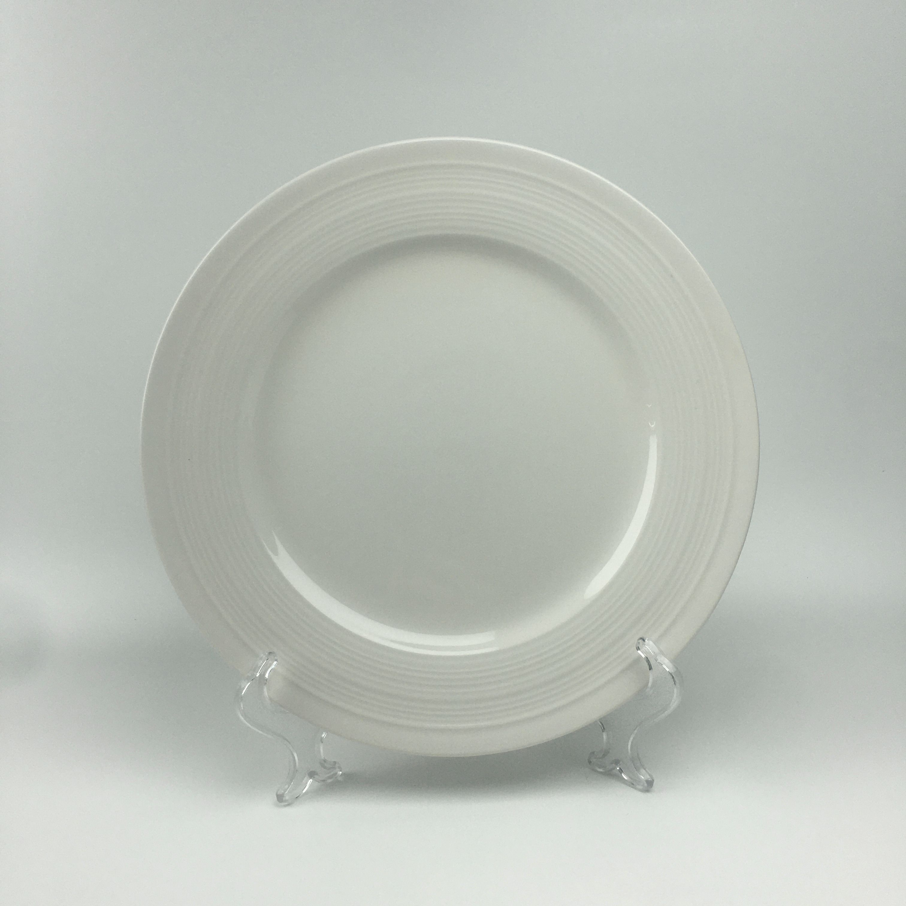 10.5" embossed plate