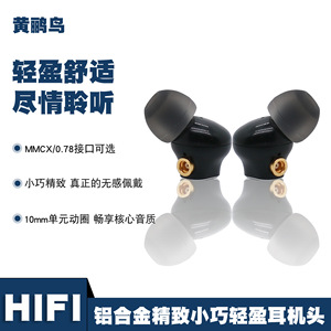 HiFi In Ear Headphones MMCX 0.78 Interface Aluminum Alloy Hi Definition Sound Quality For Music Listening - Product Image 4