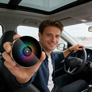 Qualcomm 6225 8GB 128GB กล่องอะแดปเตอร์ AI สำหรับรถยนต์ รองรับ Youtube Android Carplay - Product Image 1