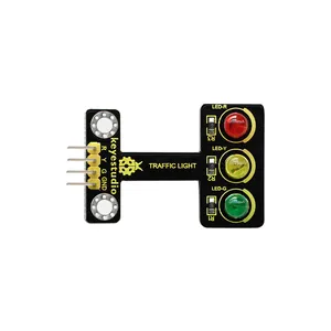 Arduino के संयुक्त राष्ट्र संघ के लिए 5mm यातायात प्रकाश का नेतृत्व किया मॉड्यूल बोर्ड रास्पबेरी गड़बड़ी 4 किट DIY इलेक्ट्रॉनिक परियोजनाओं के लिए स्टेम microbit