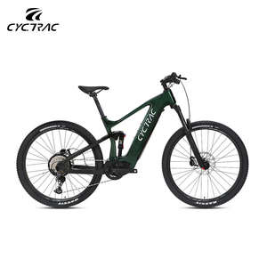 Vélo de montagne électrique Cyctrac EM10, <span class=keywords><strong>moteur</strong></span> <span class=keywords><strong>Bafang</strong></span> <span class=keywords><strong>750W</strong></span> 48V, E-bike à suspension intégrale en fibre de carbone avec écran LED - Product Image 4