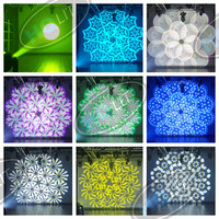 Lyre Sharpy LED 3-en-1 200W avec Gobos et 18 prismes, contrôle DMX512, CRI90 pour événements disco/club/fêtes