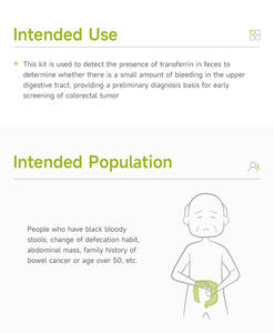AVE 염증성 장 질환 (IBD) 장 건강을위한 바이오 마커 테스트 대변 검사 - Product Image 3