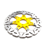 Disque de frein perforé ZCLH BD-005 en acier inoxydable 2Cr13, rotor flottant de 11,8 pouces pour Harley Touring 2008-2025, refroidissement CNC